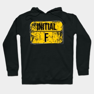 For initials or first letters of names starting with the letter f Hoodie